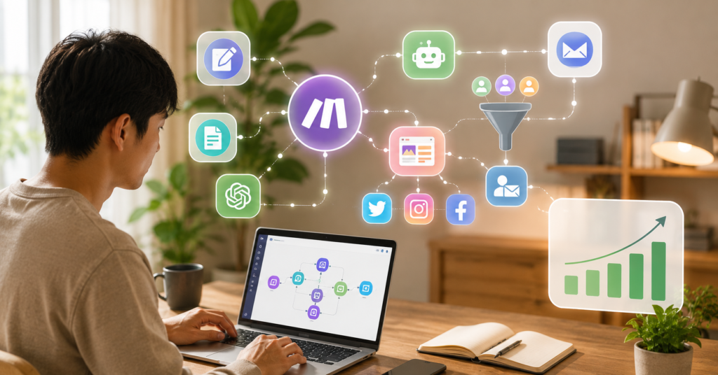 Make automation workflow and side income setup for beginners in 2025