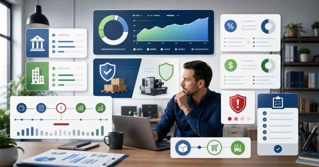 Business line of credit comparison dashboard for LLC owners in 2026