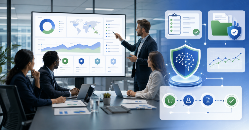 AI vendor risk management software comparison dashboard for 2026